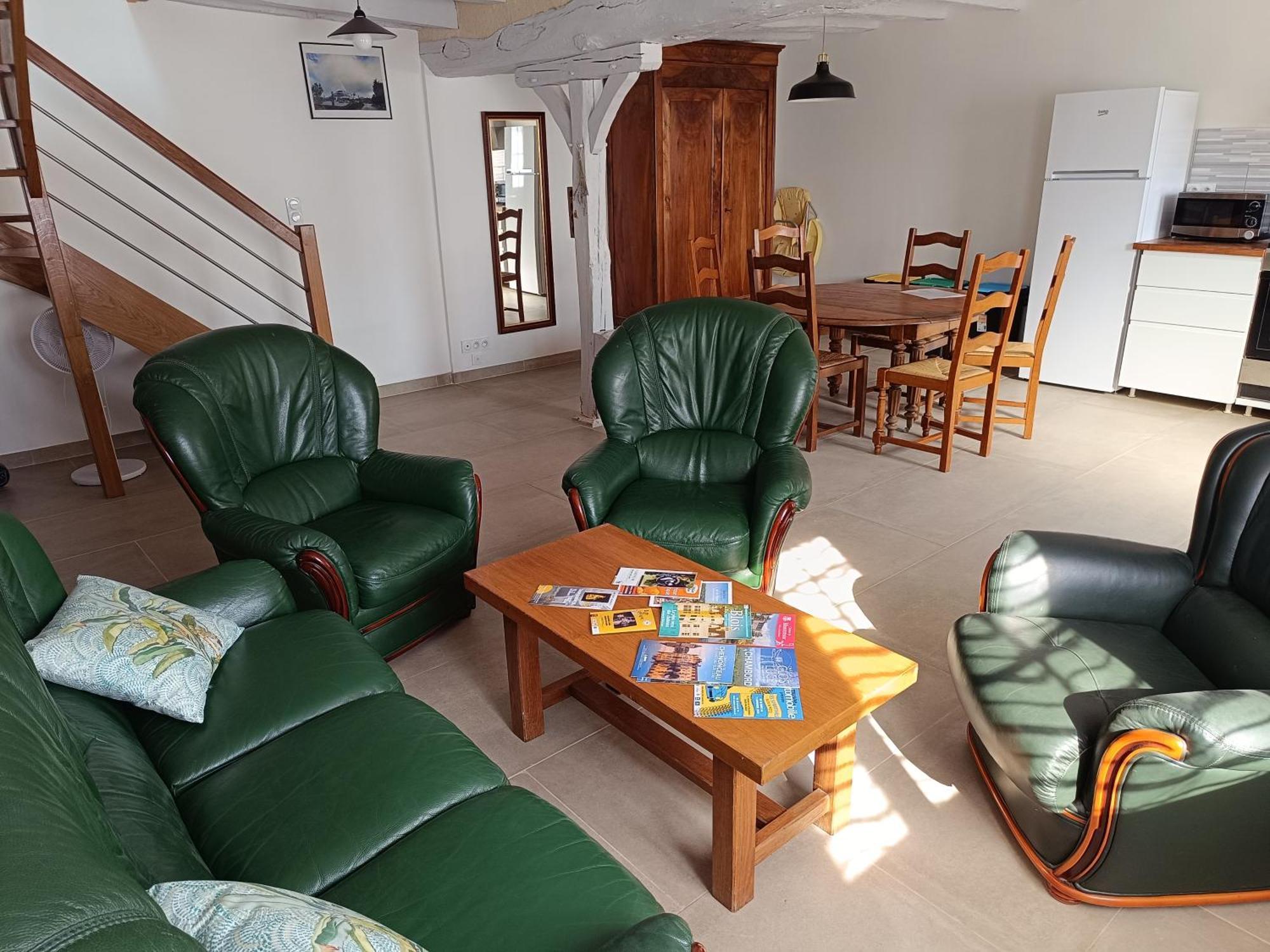 Gite De La Grand Maison Les Chenes Seigy Buitenkant foto