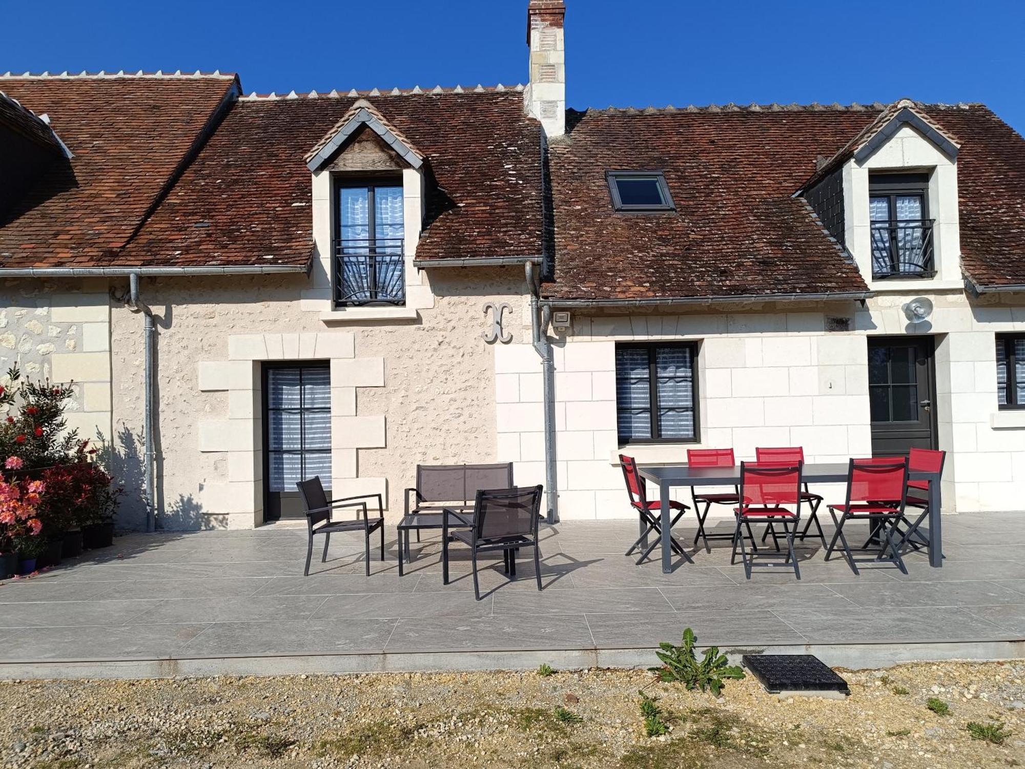 Gite De La Grand Maison Les Chenes Seigy Buitenkant foto